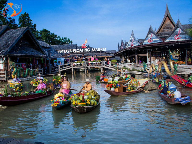 TOUR THÁI LAN - BANGKOK - PATTAYA  LÂU ĐÀI TỶ PHÚ - CHOCOLATE VILLE - BUFFET 86 TẦNG - VIETJET