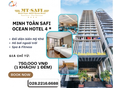 KHÁCH SẠN MINH TOÀN SAFI OCEAN ĐÀ NẴNG 4 SAO