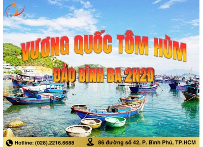 TOUR ĐẢO BÌNH BA - VƯƠNG QUỐC TÔM HÙM